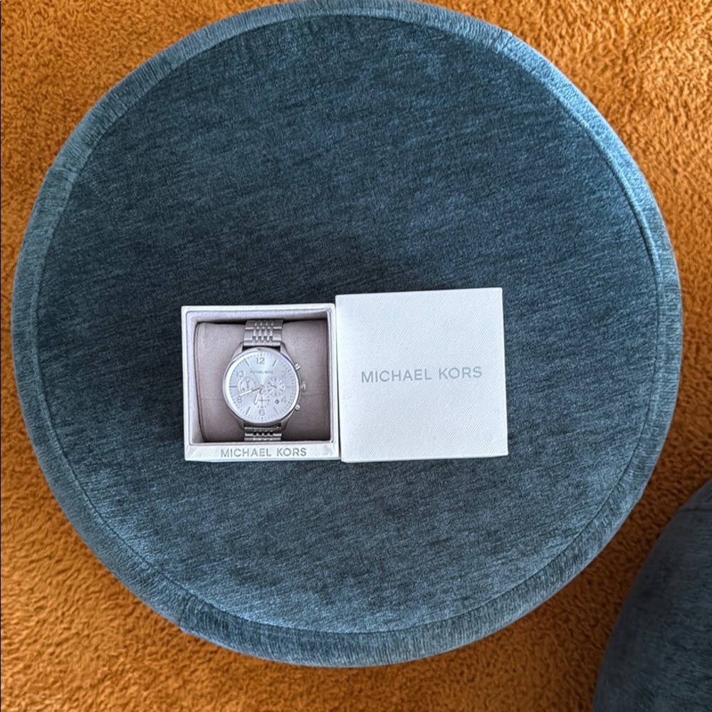 Michael Kors Silver Stainless Steel Watch